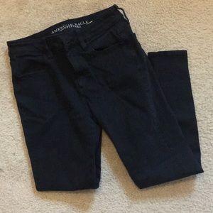 American Eagle high rise black jegging